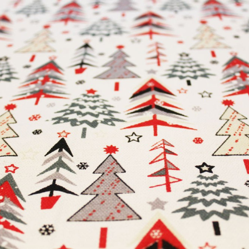 Рогожка набивная 